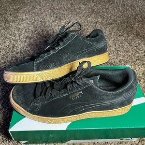 Suede Emboss Metallic Jr Puma’s